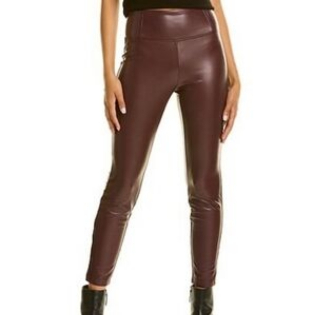 WHBM Purple Pleather Pants sz 10
